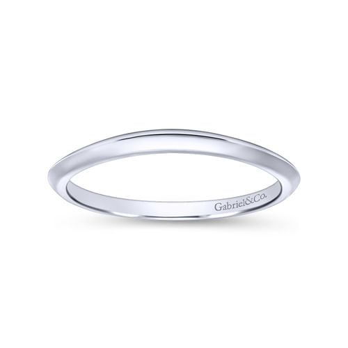 14K White Gold Diamond Matching Wedding Band