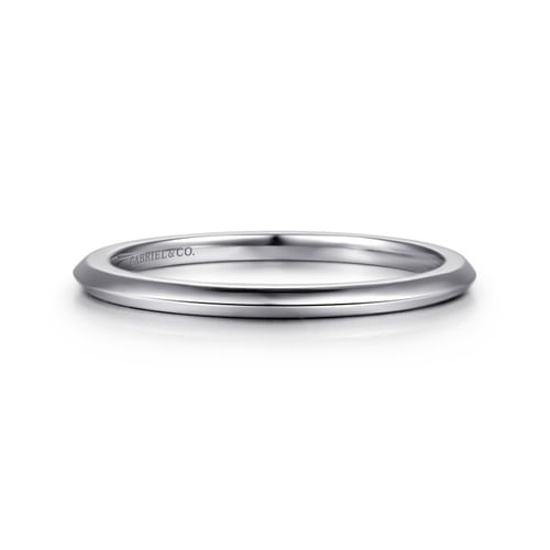 14K White Gold Diamond Matching Wedding Band