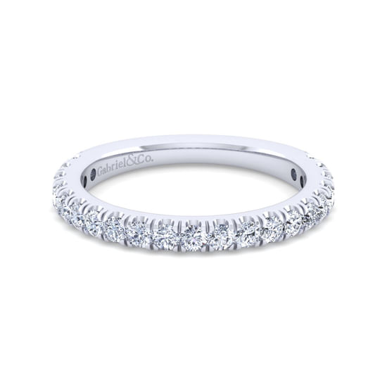 Gabriel - 14K White Gold Diamond Matching Wedding Band