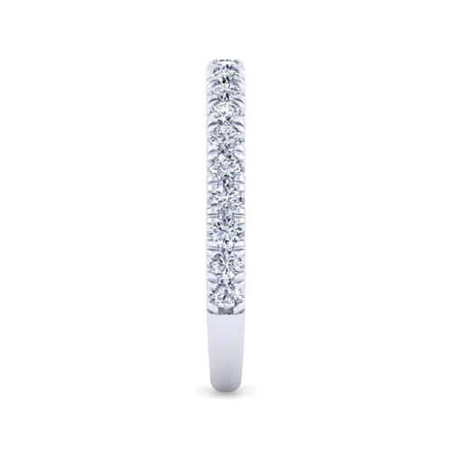 14K White Gold Diamond Matching Wedding Band