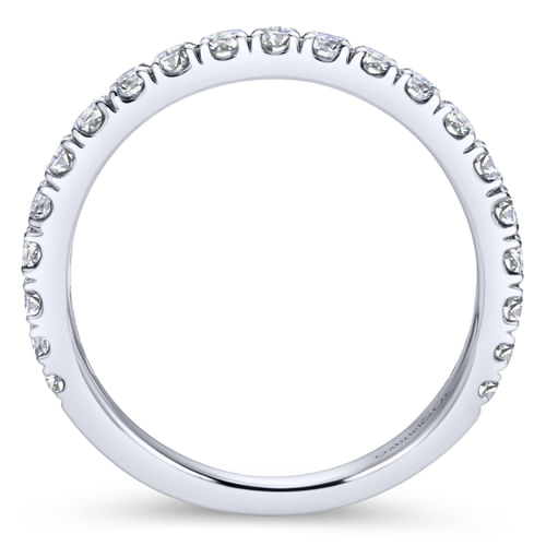 14K White Gold Diamond Matching Wedding Band
