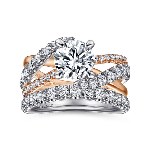 14K White Gold Diamond Matching Wedding Band