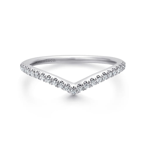 14K White Gold Diamond Matching Wedding Band 14K White Gold Diamond Matching Wedding Band
