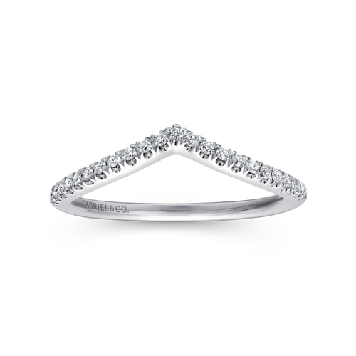 14K White Gold Diamond Matching Wedding Band 14K White Gold Diamond Matching Wedding Band