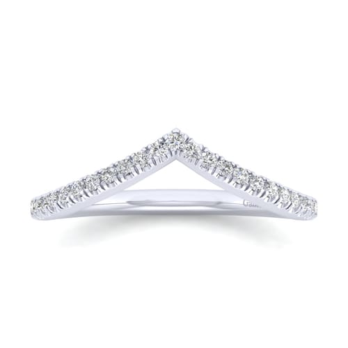 14K White Gold Diamond Matching Wedding Band 14K White Gold Diamond Matching Wedding Band