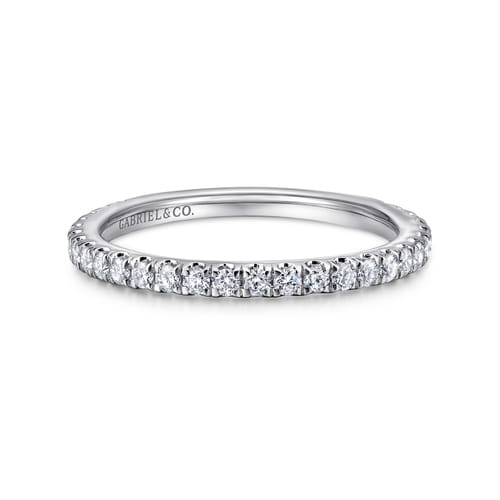 14K White Gold Diamond Matching Wedding Band 14K White Gold Diamond Matching Wedding Band