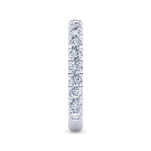 14K White Gold Diamond Matching Wedding Band