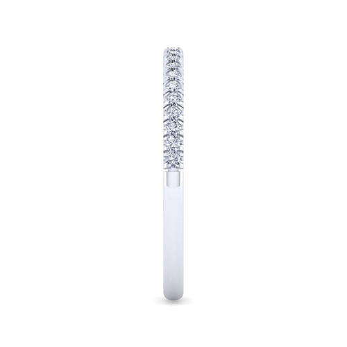 14K White Gold Diamond Matching Wedding Band