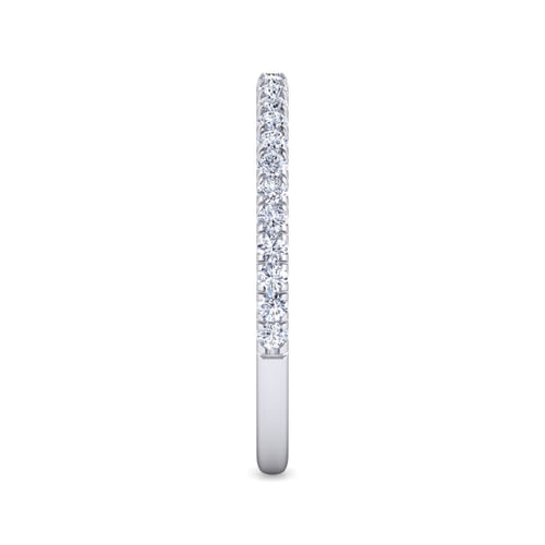 14K White Gold Diamond Matching Wedding Band