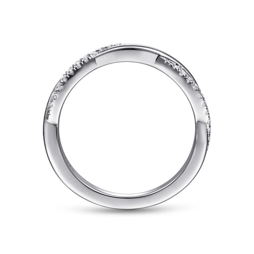 14K White Gold Diamond Matching Wedding Band 14K White Gold Diamond Matching Wedding Band
