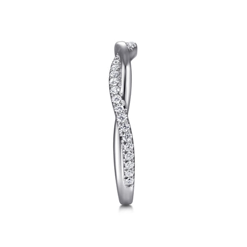 14K White Gold Diamond Matching Wedding Band 14K White Gold Diamond Matching Wedding Band