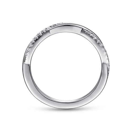 14K White Gold Diamond Matching Wedding Band 14K White Gold Diamond Matching Wedding Band