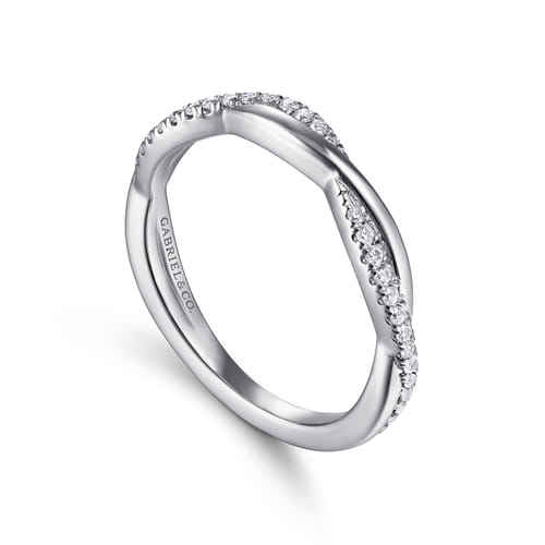 14K White Gold Diamond Matching Wedding Band 14K White Gold Diamond Matching Wedding Band