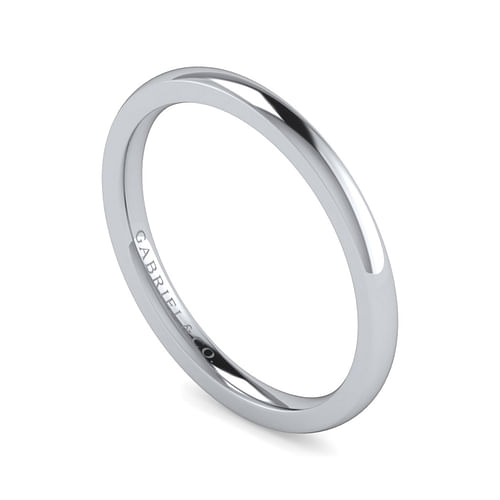 14K White Gold Diamond Matching Wedding Band