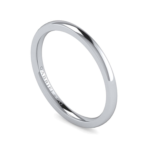 14K White Gold Diamond Matching Wedding Band