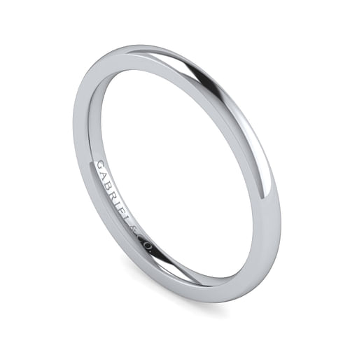 14K White Gold Diamond Matching Wedding Band