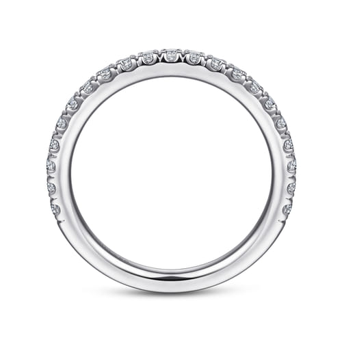 14K White Gold Diamond Matching Wedding Band 14K White Gold Diamond Matching Wedding Band