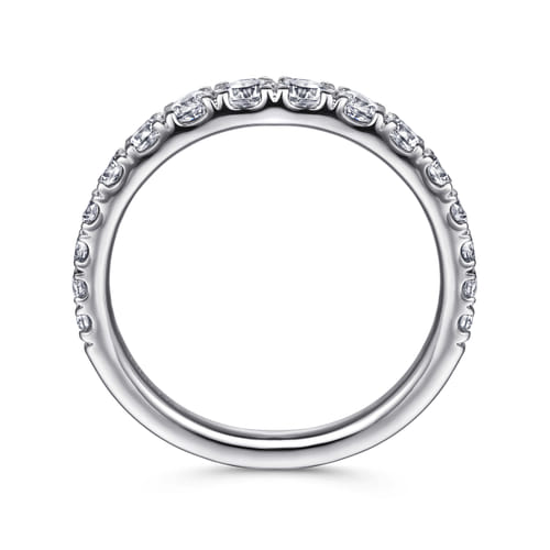 14K White Gold Diamond Matching Wedding Band 14K White Gold Diamond Matching Wedding Band