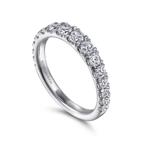 14K White Gold Diamond Matching Wedding Band 14K White Gold Diamond Matching Wedding Band