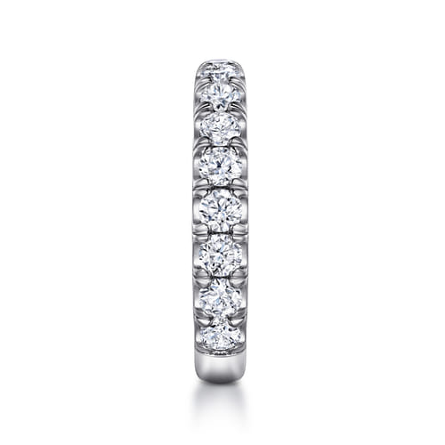 14K White Gold Diamond Matching Wedding Band