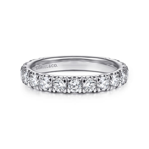 14K White Gold Diamond Matching Wedding Band 14K White Gold Diamond Matching Wedding Band