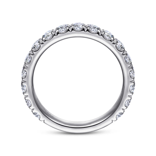 14K White Gold Diamond Matching Wedding Band 14K White Gold Diamond Matching Wedding Band