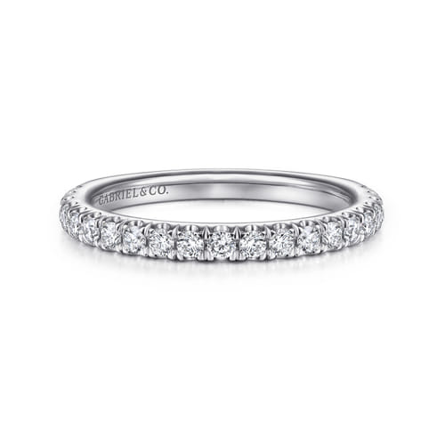 14K White Gold Diamond Matching Wedding Band 14K White Gold Diamond Matching Wedding Band