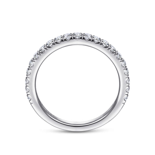 14K White Gold Diamond Matching Wedding Band 14K White Gold Diamond Matching Wedding Band