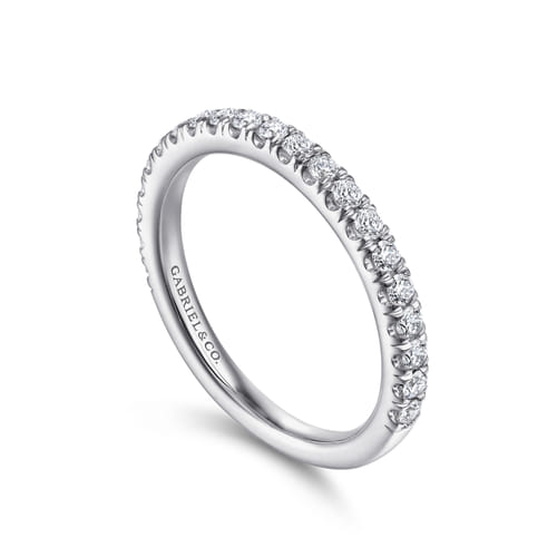 14K White Gold Diamond Matching Wedding Band 14K White Gold Diamond Matching Wedding Band