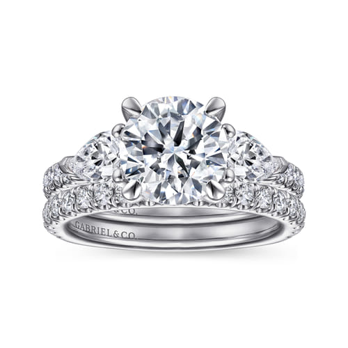 14K White Gold Diamond Matching Wedding Band 14K White Gold Diamond Matching Wedding Band