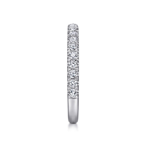 14K White Gold Diamond Matching Wedding Band 14K White Gold Diamond Matching Wedding Band