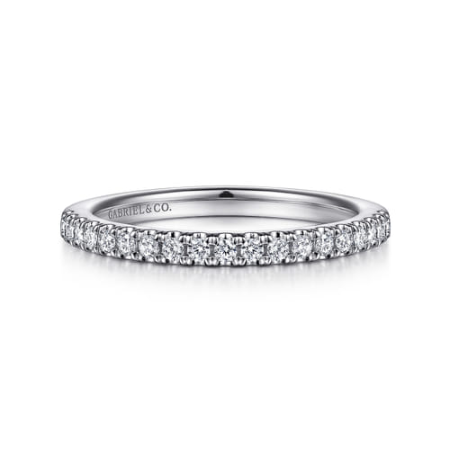 14K White Gold Diamond Matching Wedding Band 14K White Gold Diamond Matching Wedding Band