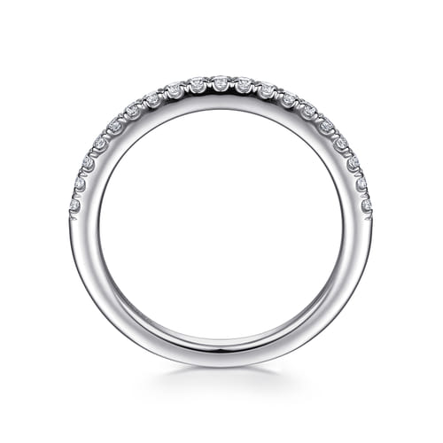 14K White Gold Diamond Matching Wedding Band 14K White Gold Diamond Matching Wedding Band