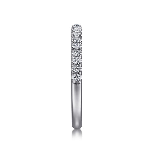 14K White Gold Diamond Matching Wedding Band 14K White Gold Diamond Matching Wedding Band