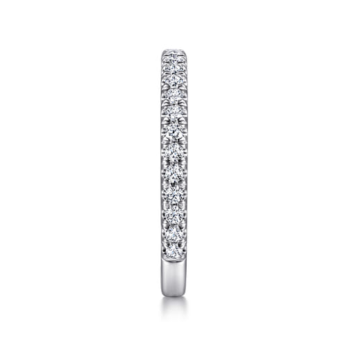 14K White Gold Diamond Matching Wedding Band