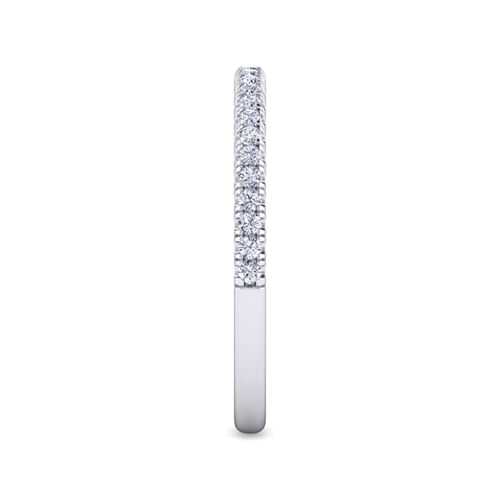 14K White Gold Diamond Matching Wedding Band