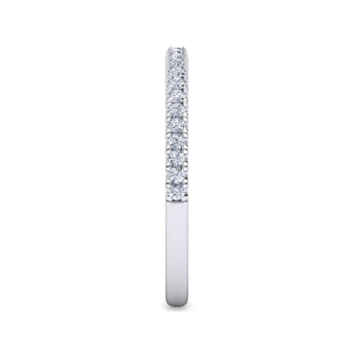 14K White Gold Diamond Matching Wedding Band