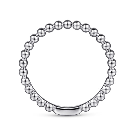 14K White Gold Diamond Matching Wedding Band angle 2