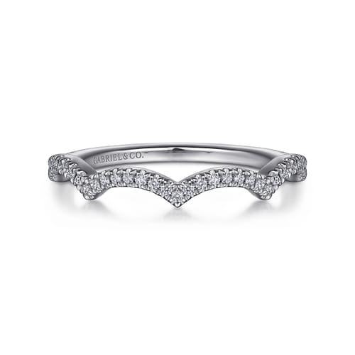 14K White Gold Diamond Matching Wedding Band 14K White Gold Diamond Matching Wedding Band