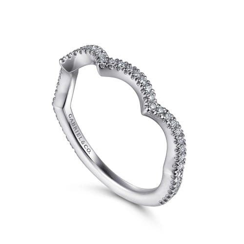 14K White Gold Diamond Matching Wedding Band 14K White Gold Diamond Matching Wedding Band