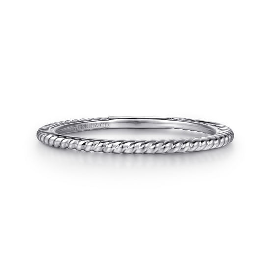 Gabriel - 14K White Gold Diamond Matching Wedding Band