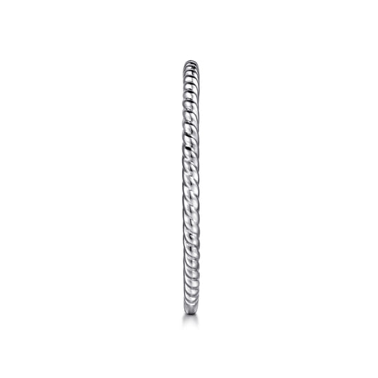 14K White Gold Diamond Matching Wedding Band angle 5