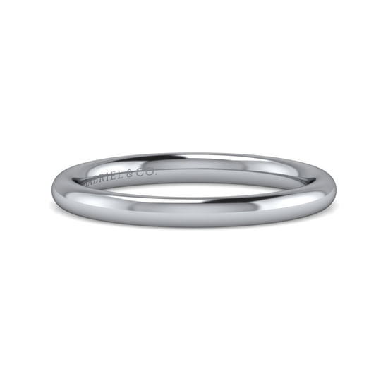 Gabriel - 14K White Gold Diamond Matching Wedding Band