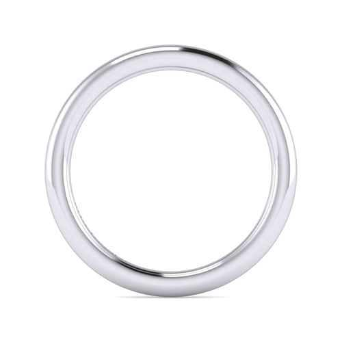 14K White Gold Diamond Matching Wedding Band