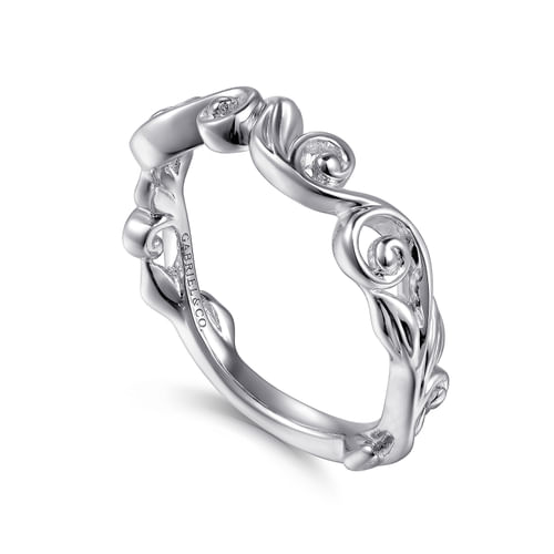 14K White Gold Diamond Matching Wedding Band