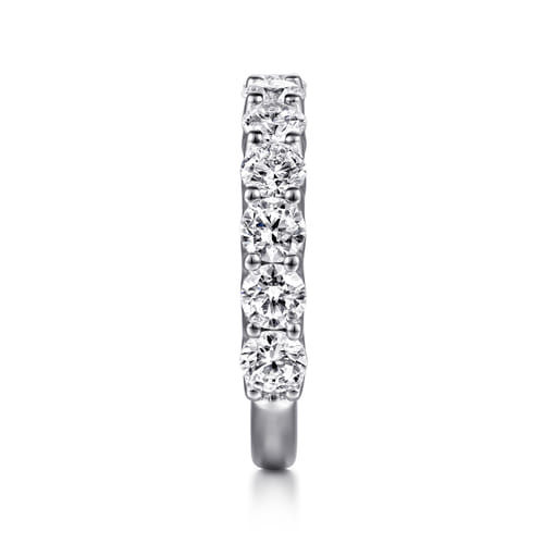 14K White Gold Diamond Matching Wedding Band