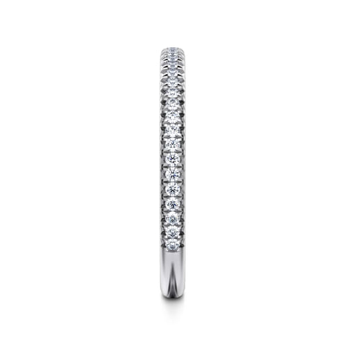 14K White Gold Diamond Matching Wedding Band