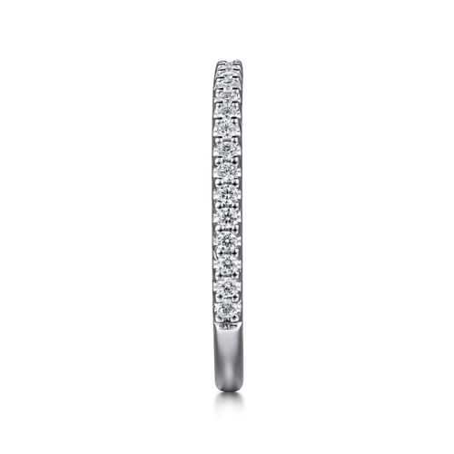 14K White Gold Diamond Matching Wedding Band