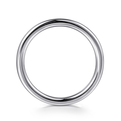 14K White Gold Diamond Matching Wedding Band