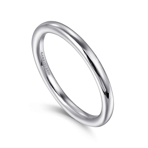 14K White Gold Diamond Matching Wedding Band